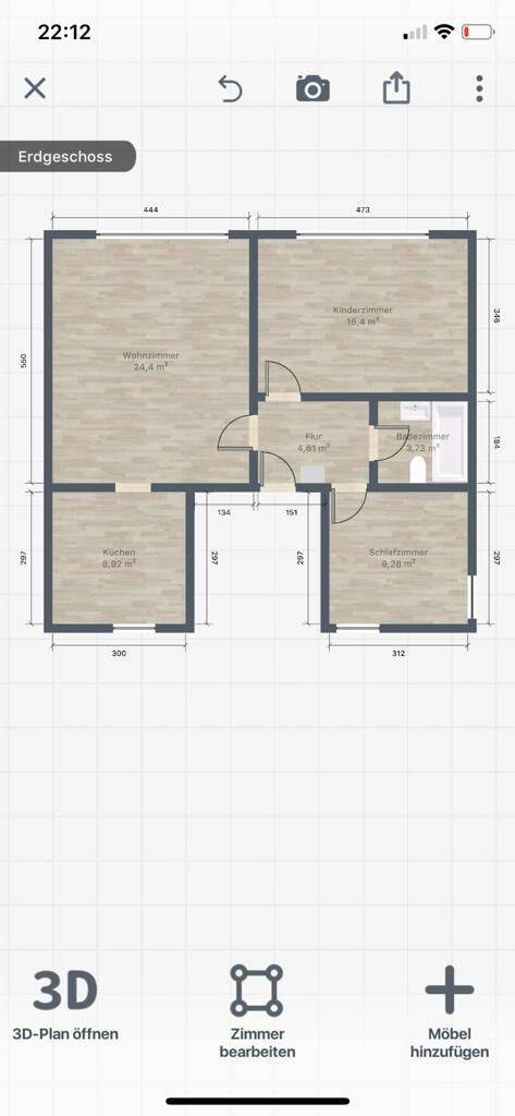 3,5 - Zimmer Wohnung ab sofort verfügbar