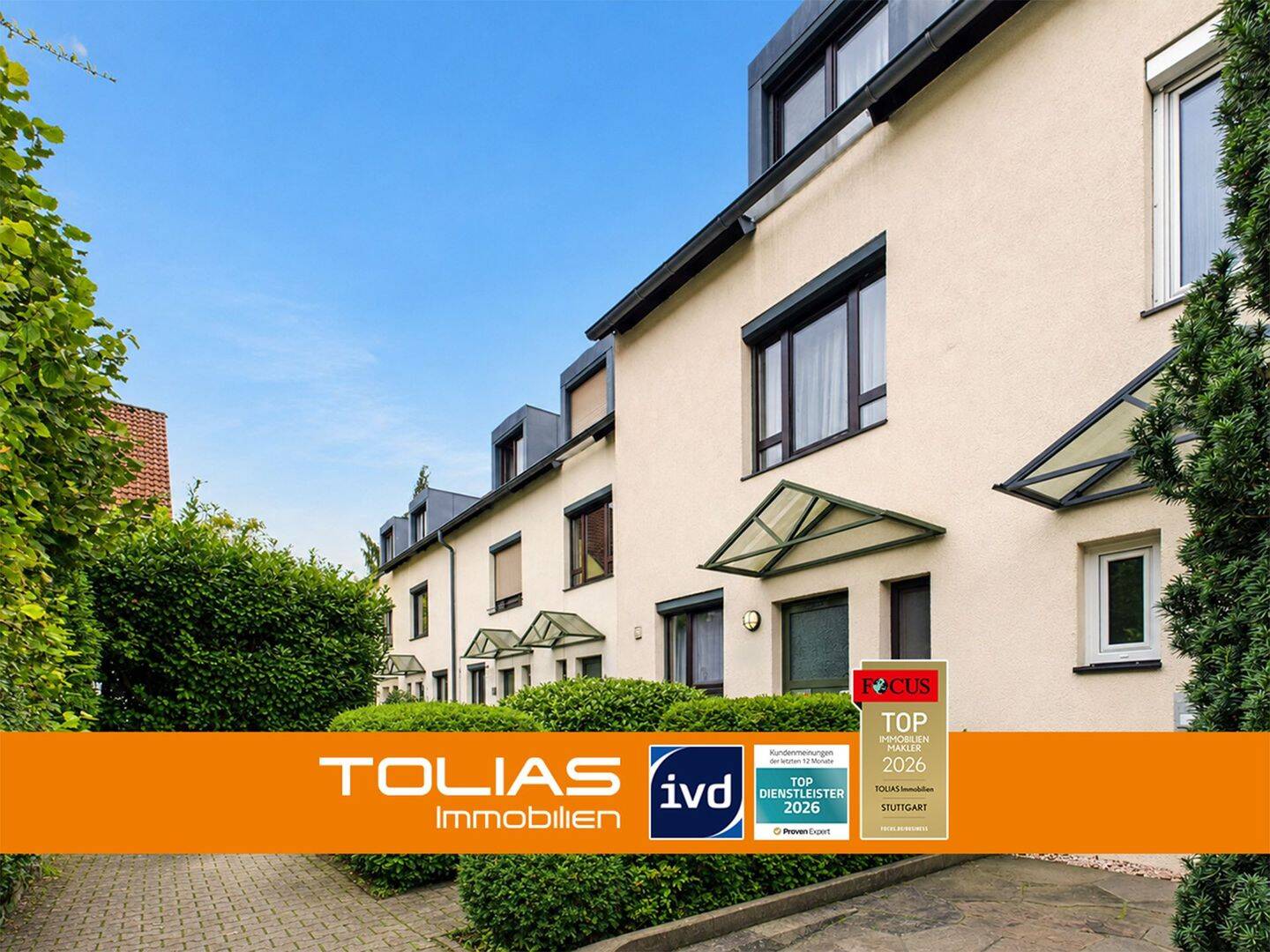 Familienglück in Stammheim - stilvolle Split-Level-Architektur mit Garten & viel Platz
