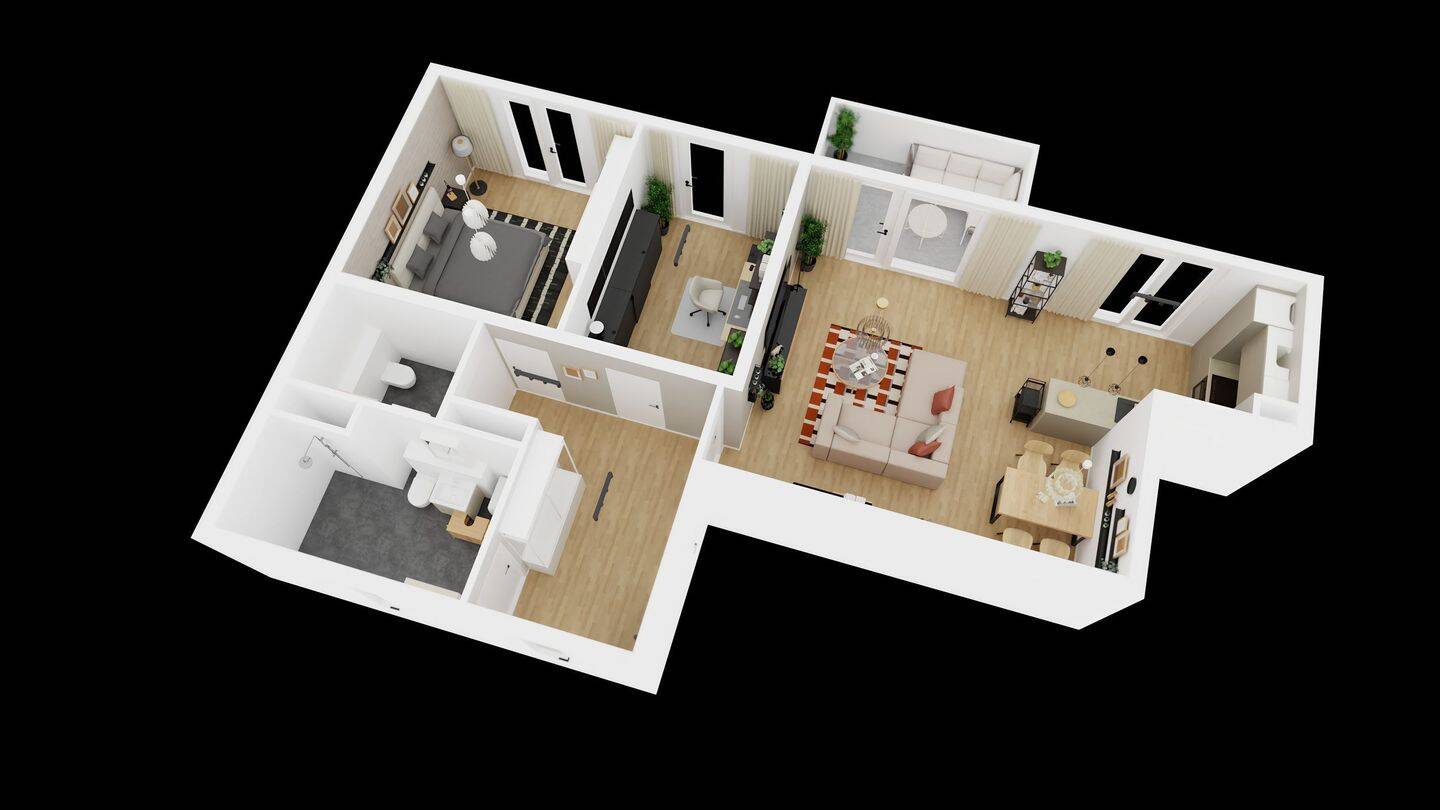 3-Zimmer-Wohnung (Typ 7) mit Balkon, Gäste-WC und eigenem Keller | verfügbar ab sofort – Köln – Vorschaubild 8