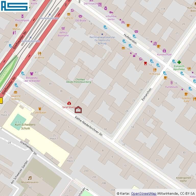 Bezugsfreie Erdgeschosseinheit unweit des Volksparks Friedrichshain – Berlin – Vorschaubild 2
