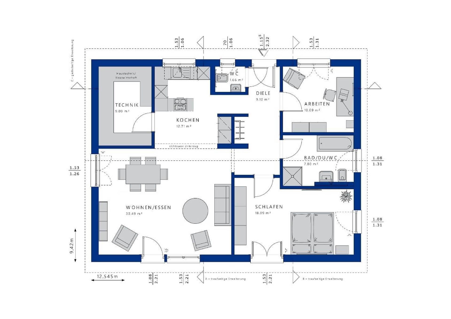 Bungalow in 66440 Blieskastel mit 114,45 m² kaufen