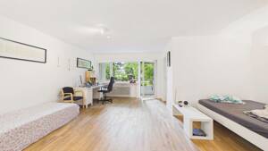 HEGERICH: Vermietete 1,5-Zimmer-Erdgeschosswohnung mit Balkon in München-Bogenhausen! – 81927 München – Vorschaubild 2