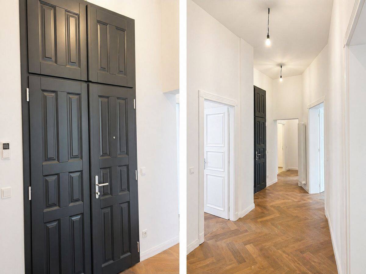 Erstbezug nach Sanierung: großzügige 4-Zimmer-Altbauwohnung mit Loggia und Aufzug in Kreuzberg – Berlin – Vorschaubild 7