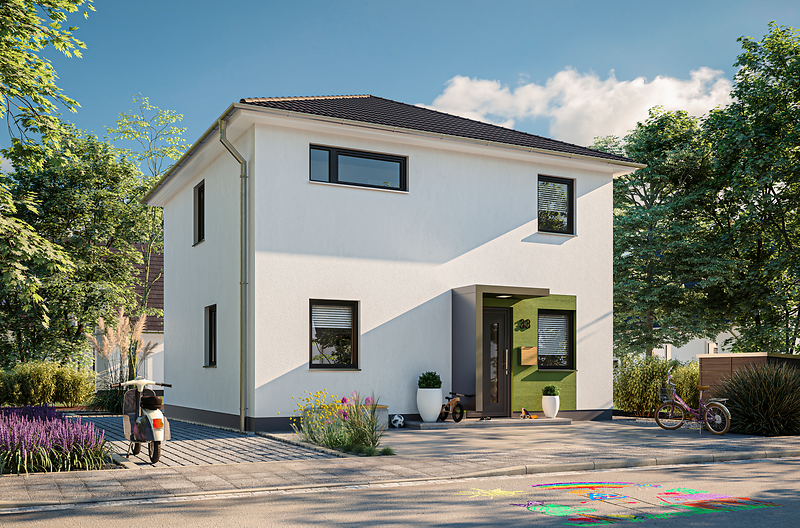 Stadthaus 100 massiv gebaut, Preis inkl. Grundstück – Wincheringen – Bild 1 von 7