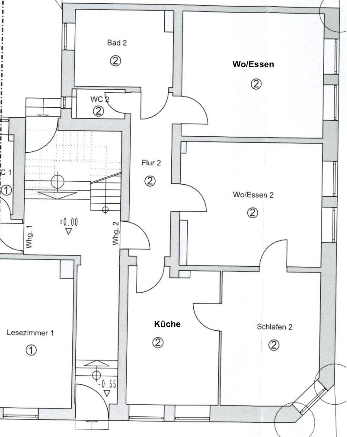 Helle 3-Zimmer-Altbauwohnung in Gostenhof – Nürnberg – Bild 1 von 9