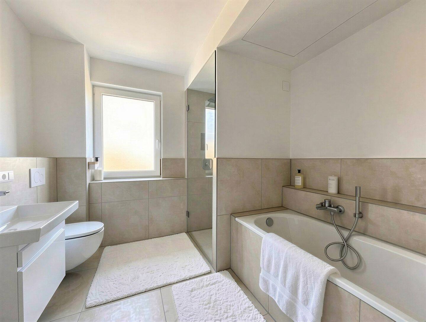 NEUBAU-WOHNKOMFORT: Hochwertig ausgestattete 3-Zi.-Wohnung mit Süd-Loggia + Balkon in schönster Lage – München – Vorschaubild 7