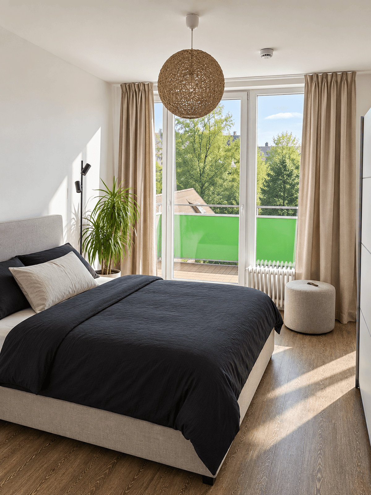 Helle 2-Zimmer-Wohnung mit Balkon, moderner Einbauküche und Aufzug in München-Moosach – 80992 München – Bild 1 von 9
