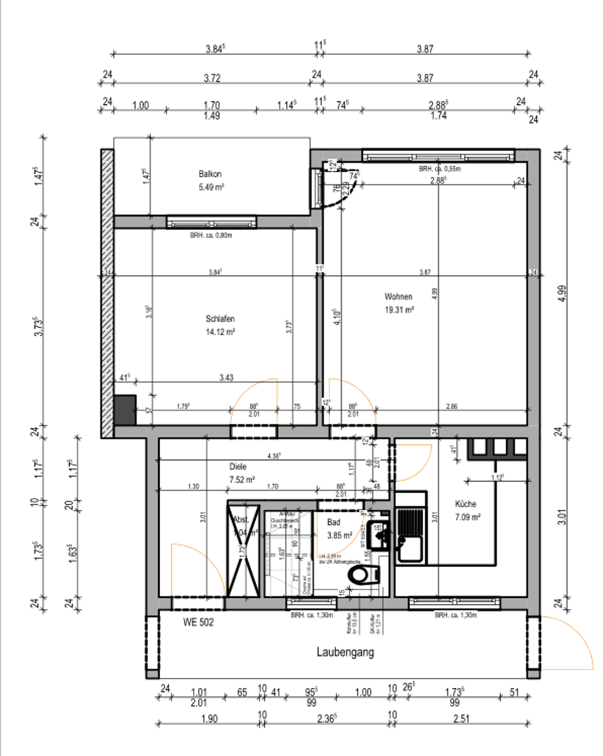 Erdgeschosswohnung in 41462 Neuss mit 55,67 m² kaufen