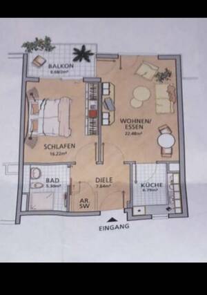 Provisionsfrei* Einmalige Gelegenheit 2 Zimmer Wohnung im Lindenhof zu Verkaufen im Lanzgarten – 68163 Mannheim – Vorschaubild 7