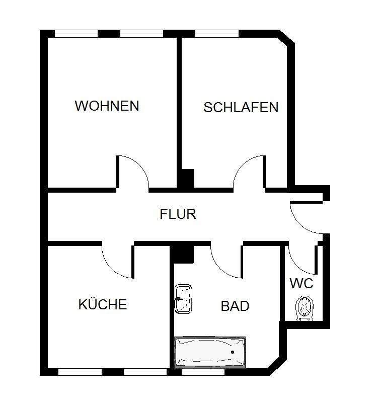 6,28 % Rendite - 2 Zimmer Dachgeschosswohnung in ruhiger Lage - dicht Küchwaldpark – Chemnitz – Vorschaubild 8