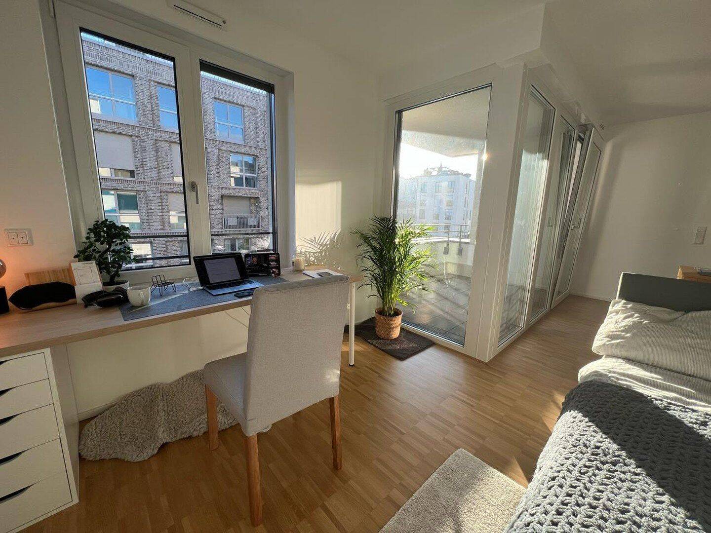 Geräumiges 1-Zimmer Appartment im wunderschönen Marina Quartier HC48 – Regensburg – Vorschaubild 2