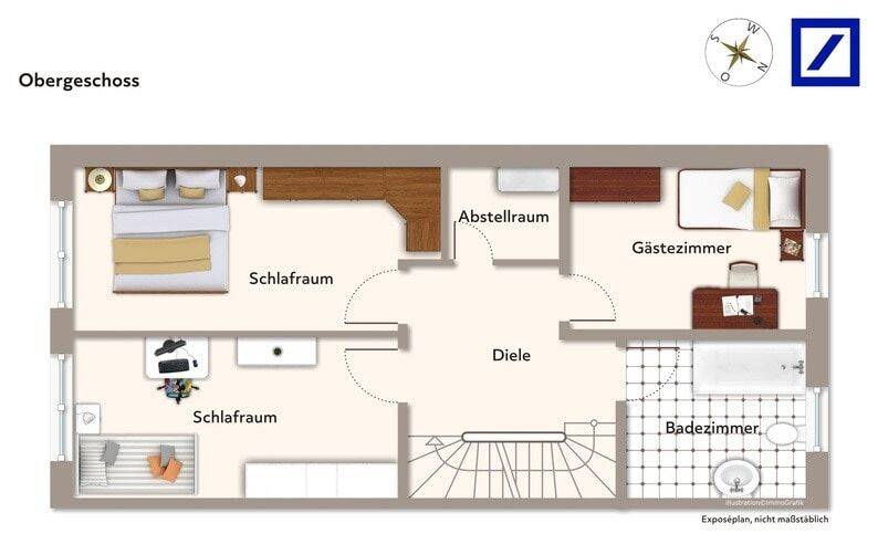 "Elegantes Reihenendhaus mit großem Garten & traumhaftem Blick auf den Tiefen See" – Potsdam – Vorschaubild 9