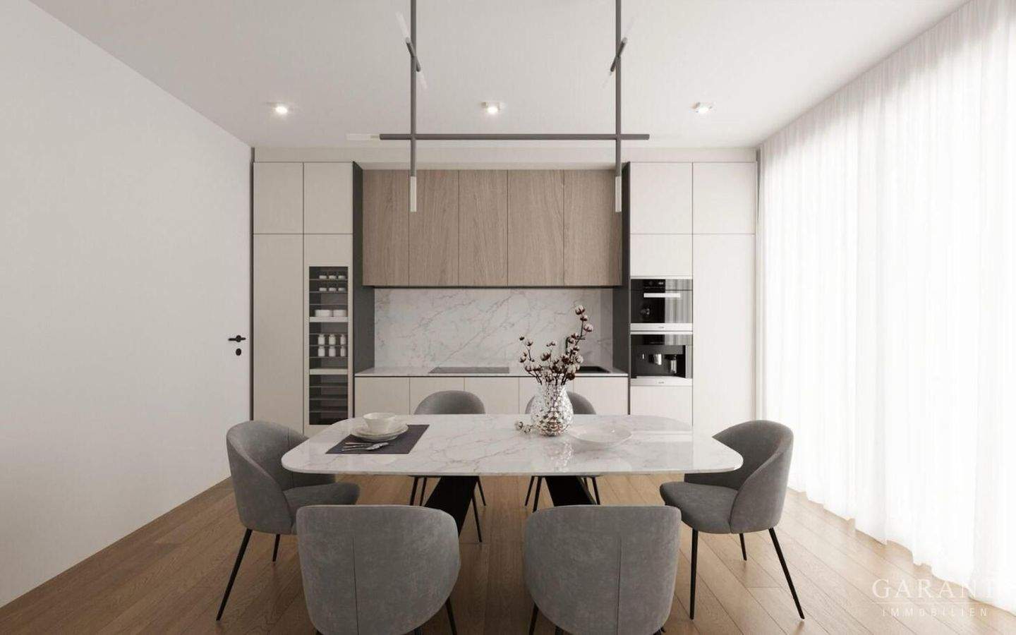 Hochwertige moderne 3 Zimmer-Wohnung mit sonnigem Balkon