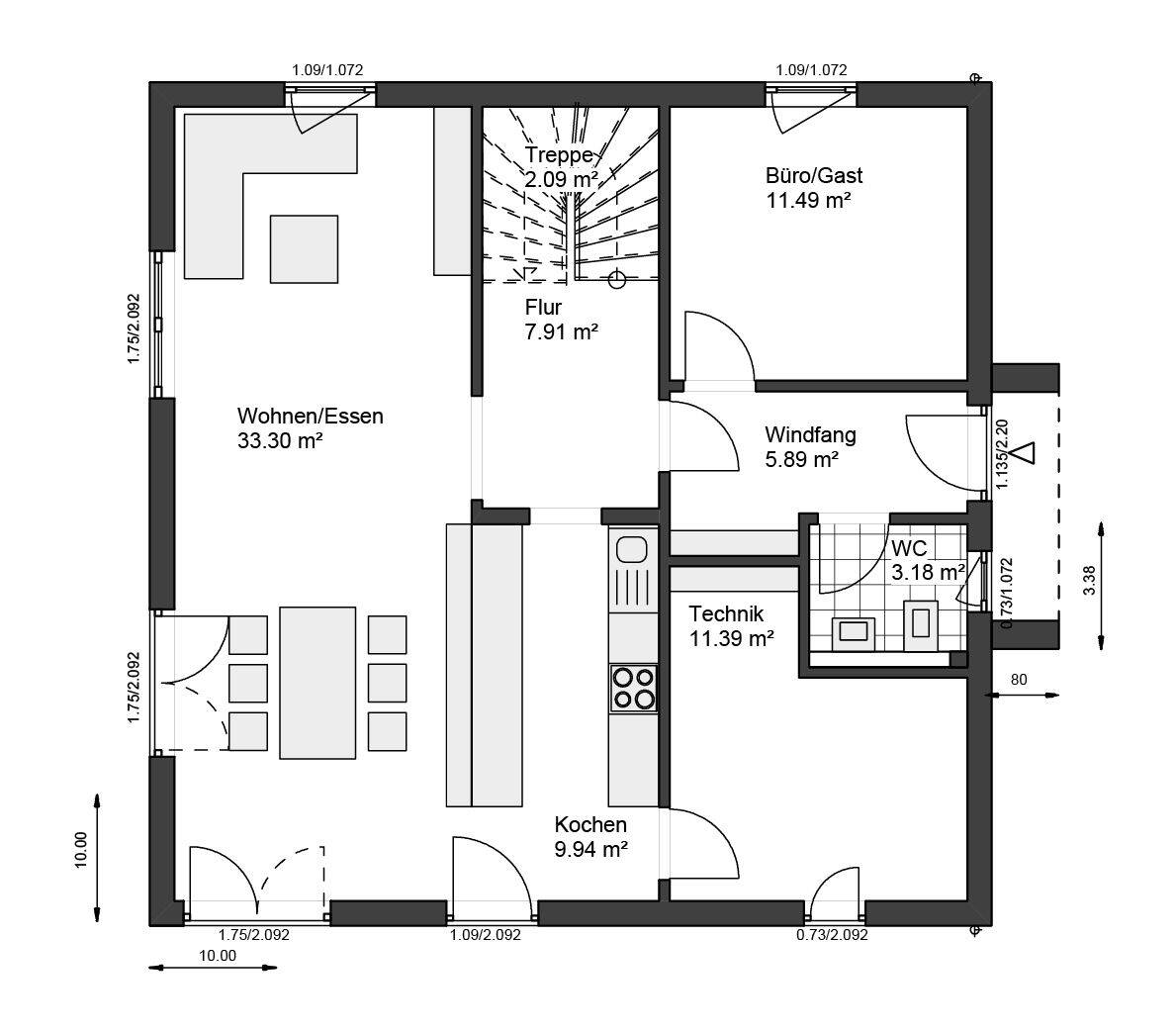 Perfekte Harmonie: Haus, Grundstück & Finanzierung aus einer Hand. – Handewitt – Vorschaubild 2