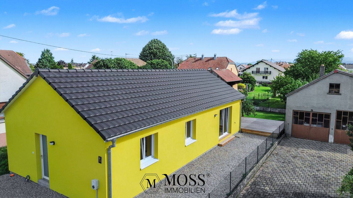 Eleganz & Komfort im Elsass FRANKREICH: Neubau-Bungalow mit großem Garten und genehmigtem Pool – Neuenburg am Rhein – Vorschaubild 3