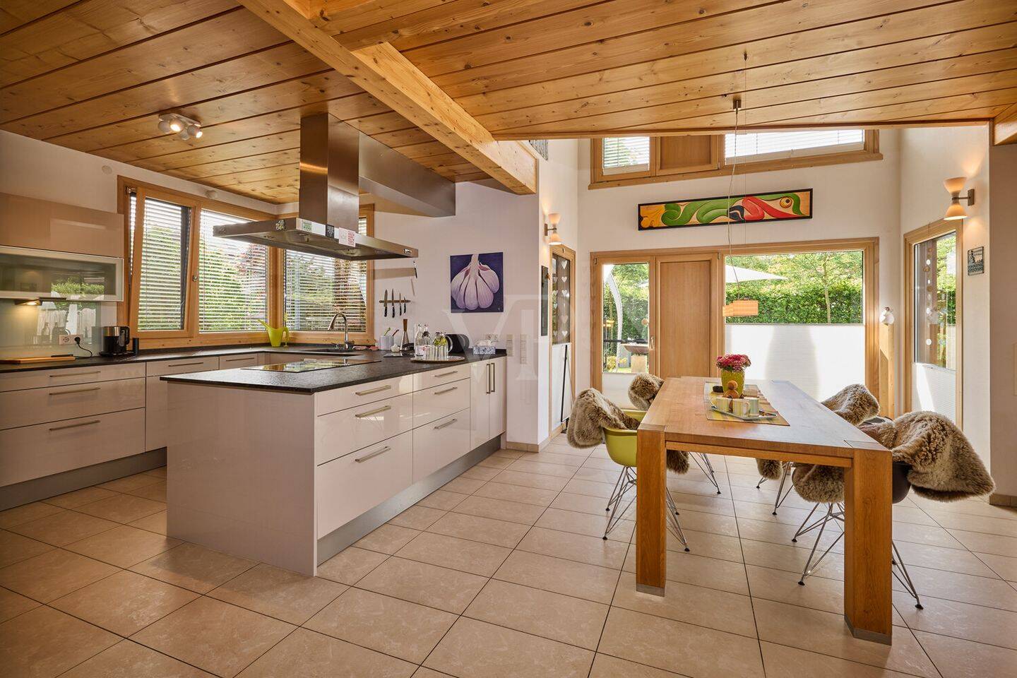 Exklusives Einfamilienhaus mit Galerie & Pool in Feldrandlage – Schaafheim – Vorschaubild 8