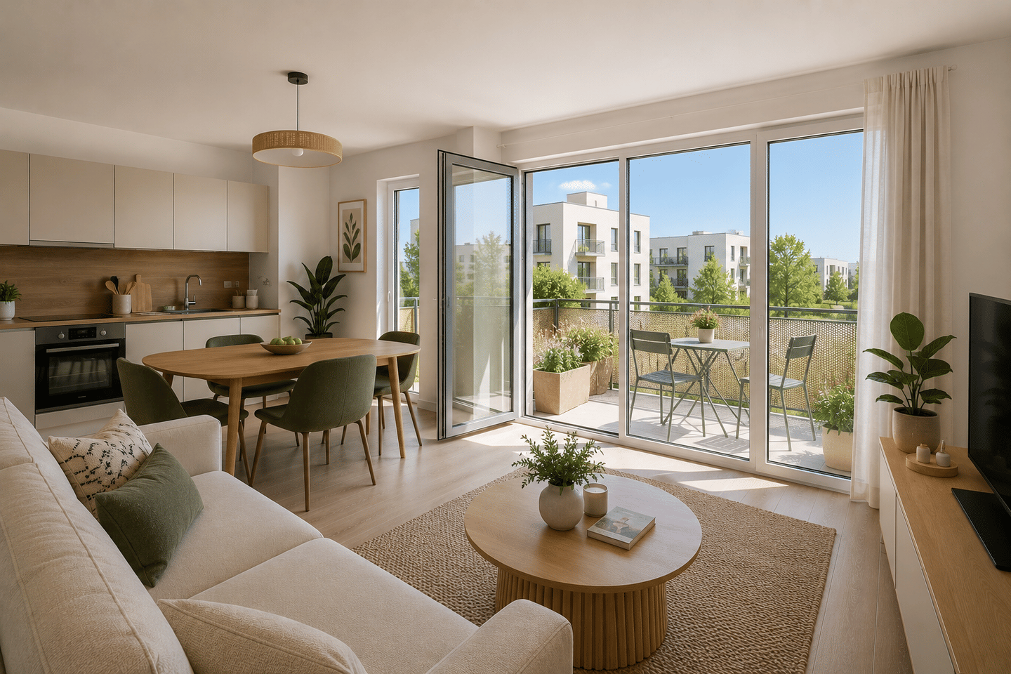 Appartement 3 pièces 59 m² · à Rennes · 58,5 m² · 216 000 €