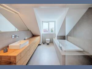 Möbliert: Moderne Dachgeschosswohnung Nähe Stiglmaierplatz – 80335 München – Vorschaubild 6