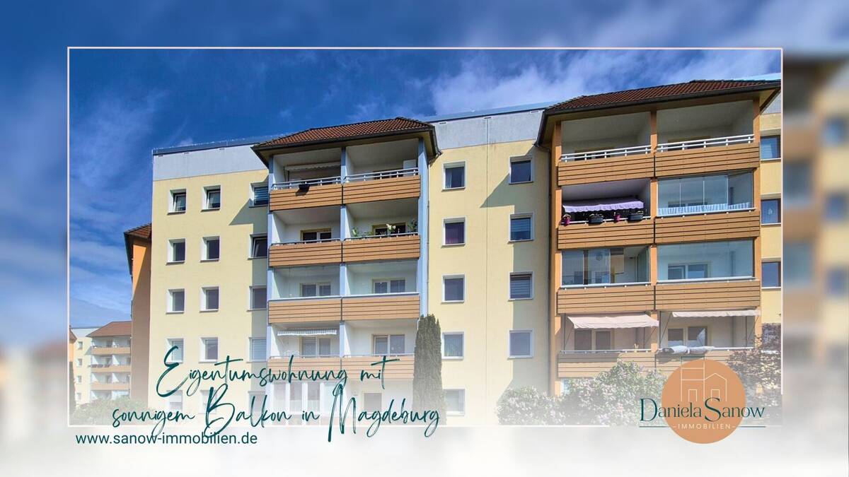 Für Kapitalanleger und Eigennutzer - sanierte Eigentumswohnung mit sonnigem Balkon in Magdeburg – 39128 Magdeburg – Bild 1 von 9