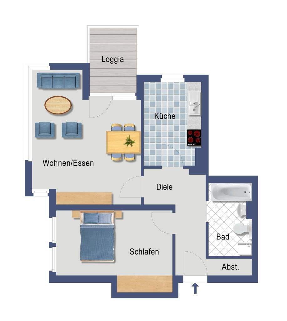 DAHME PARK LIVING - Wohnung mit Urlaubsfaktor - ab 01.03. bezugsfrei! – Berlin – Vorschaubild 2