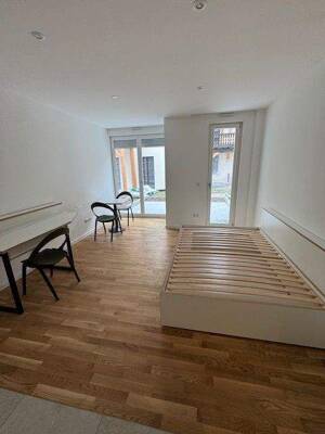 32(App2) Neubau-helle, möblierte 1-Zi-Wohnung zum Innenhof im Alten Landratsamt – 91054 Erlangen – Vorschaubild 4