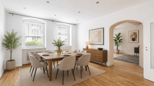 Altbauflair im ruhigen Hinterhaus - Großzügige 5-Zimmer-Wohnung mit Stellplatz & Innenhof – 13595 Berlin – Vorschaubild 3