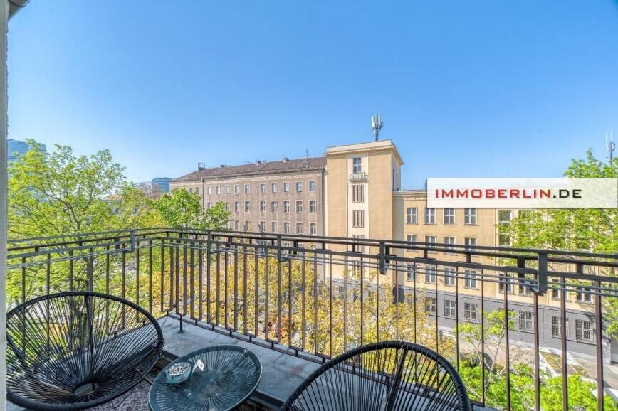 IMMOBERLIN.DE - Top-Citylage! Helle 2-Zimmer-Wohnung mit Sonnenbalkon nahe Frankfurter Tor – Berlin – Vorschaubild 5