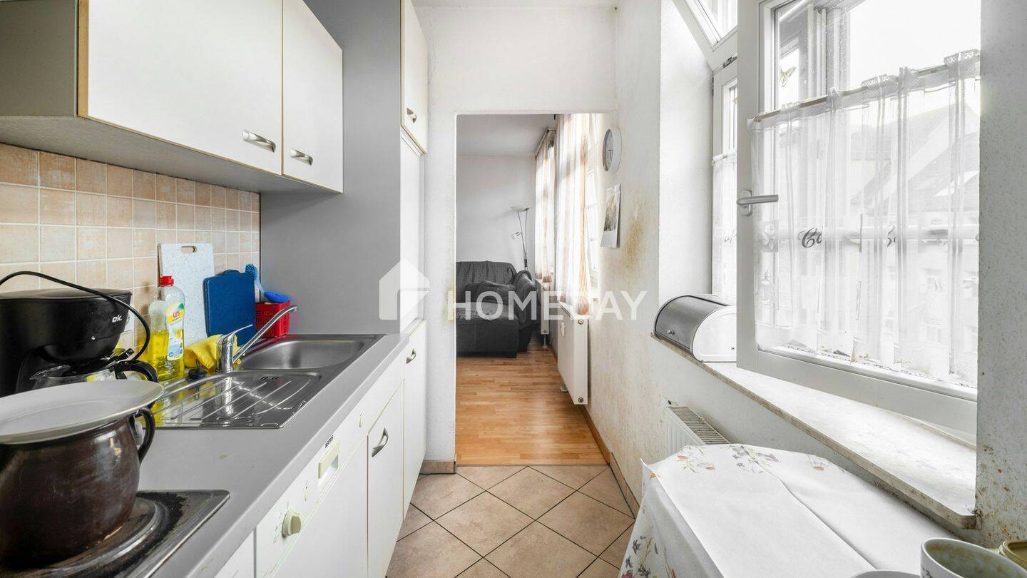Lichtdurchflutetes Dachgeschoss: 2-Zimmer-Wohnung mit EBK in grüner Wohnanlage – Leipzig – Vorschaubild 9