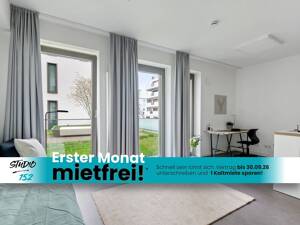 STUDENTS ONLY: Studio 152 - vollmöbliertes 1-Zimmer-Apartment mit EBK, ALL-IN-MIETE, UVM. im Wiesbadener Rheingauviertel