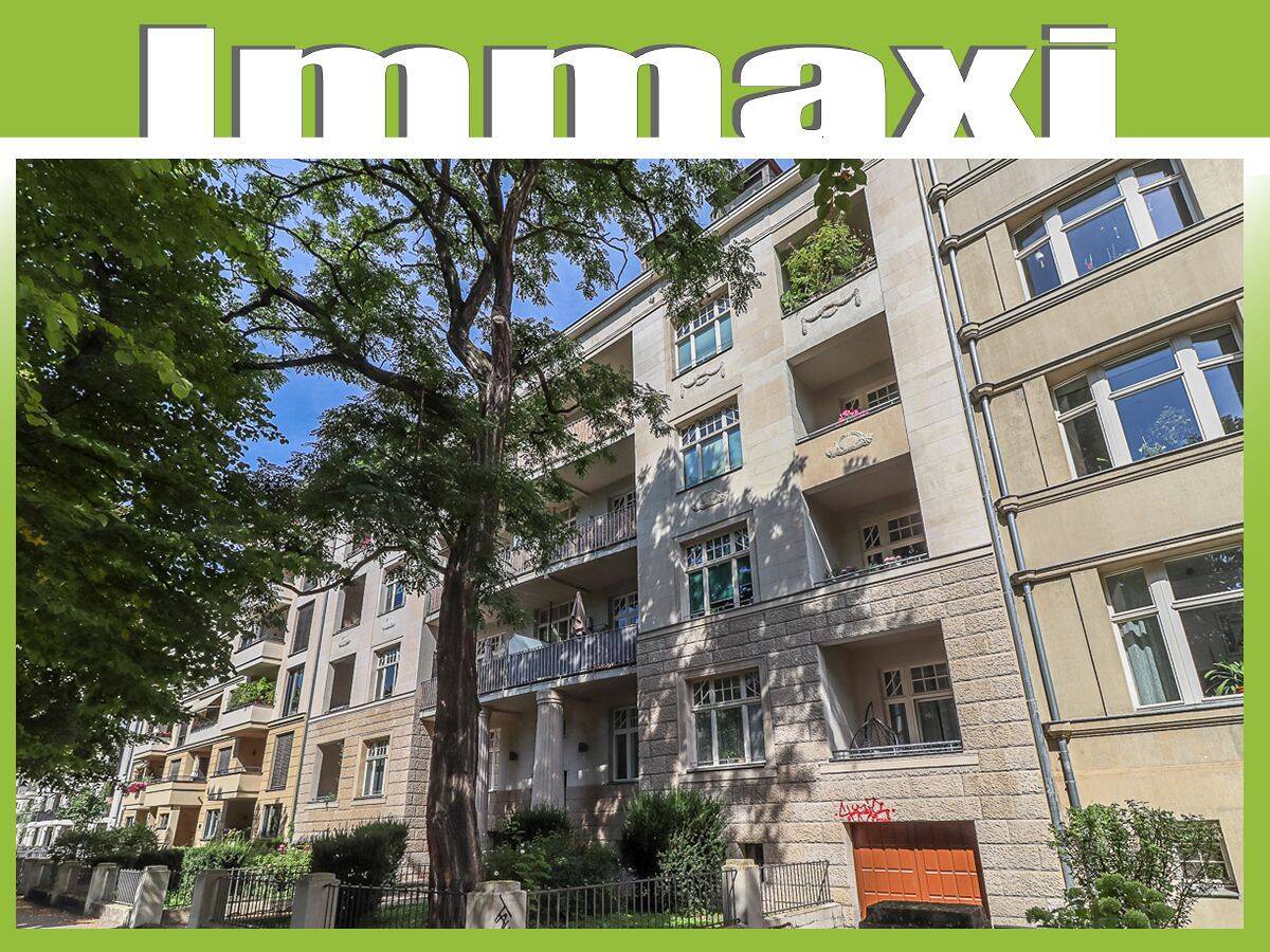 ZENTRUM SÜD-OST + 4 RAUM WOHNUNG + 2 BALKONE + AUFZUG + VERMIETET – 4103 Leipzig – Bild 1 von 9