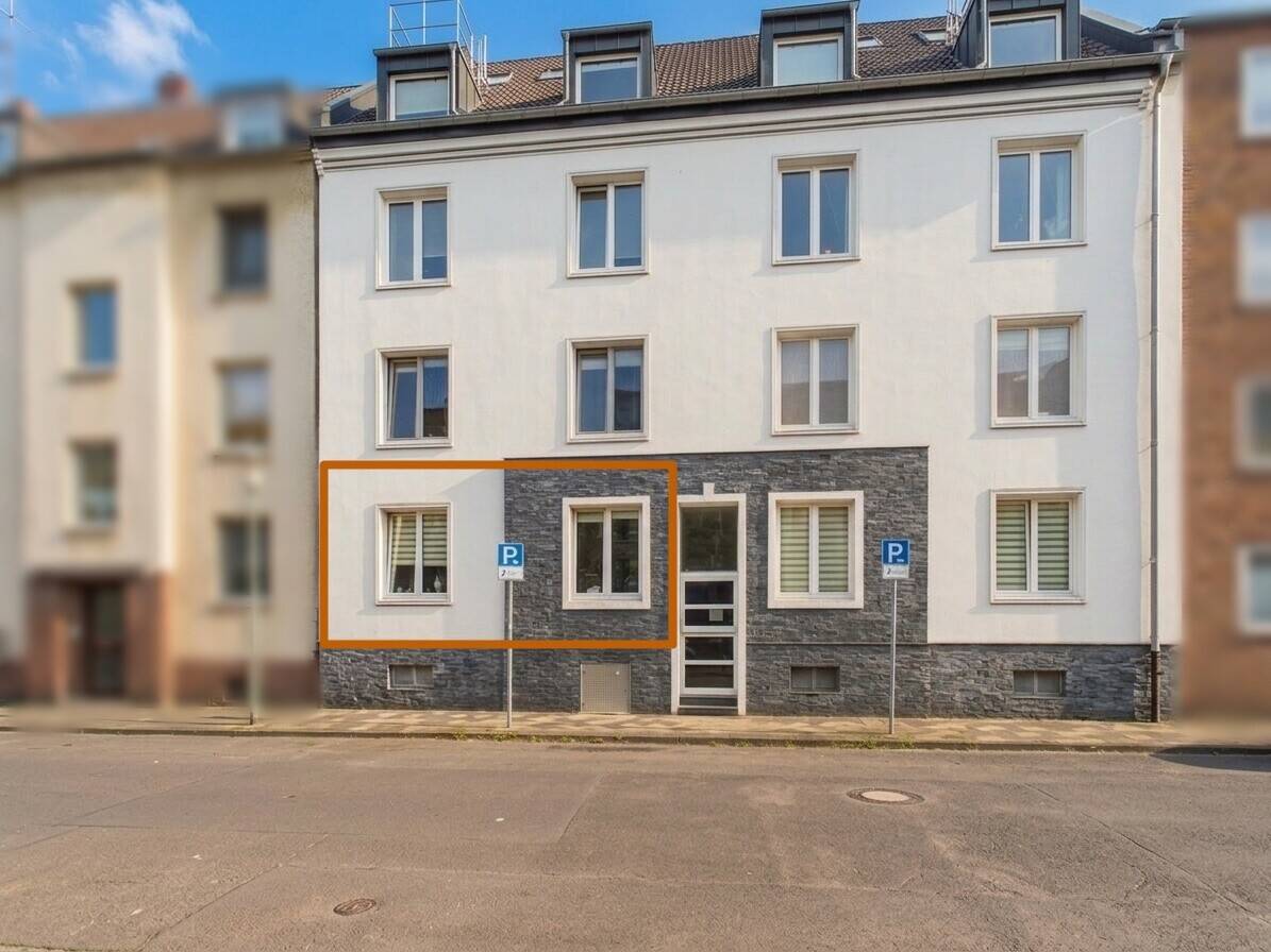 Vermietete Eigentumswohnung mit Gartenanteil in guter Lage von Düsseldorf-Unterrath