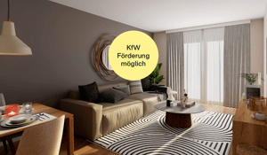 Barrierefreie Wohnung mit Dachterrasse in Südausrichtung und zwei Bädern