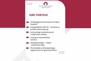 Großzügige Dachterrasse & nachhaltige Energie - Neubau-Erstbezug in Sasel – 22395 Hamburg – Vorschaubild 2