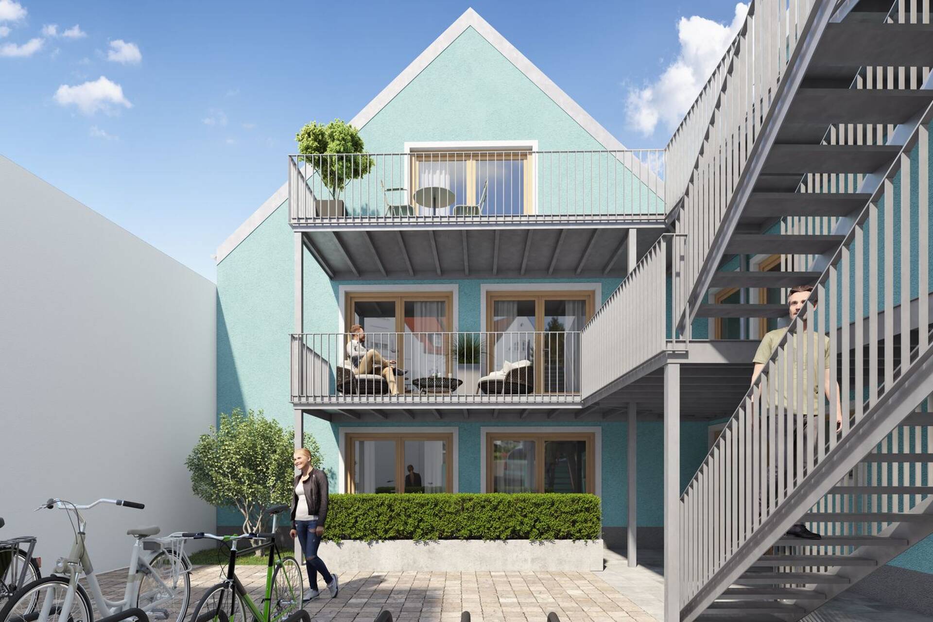 Etagenwohnung in 86633 Neuburg an der Donau mit 24,95 m² kaufen