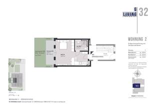 Ideal zur Kapitalanlage: NEUBAU-1-Zimmer-City-Apartment mit Terrasse und privatem Gartenanteil – 80935 München – Vorschaubild 3