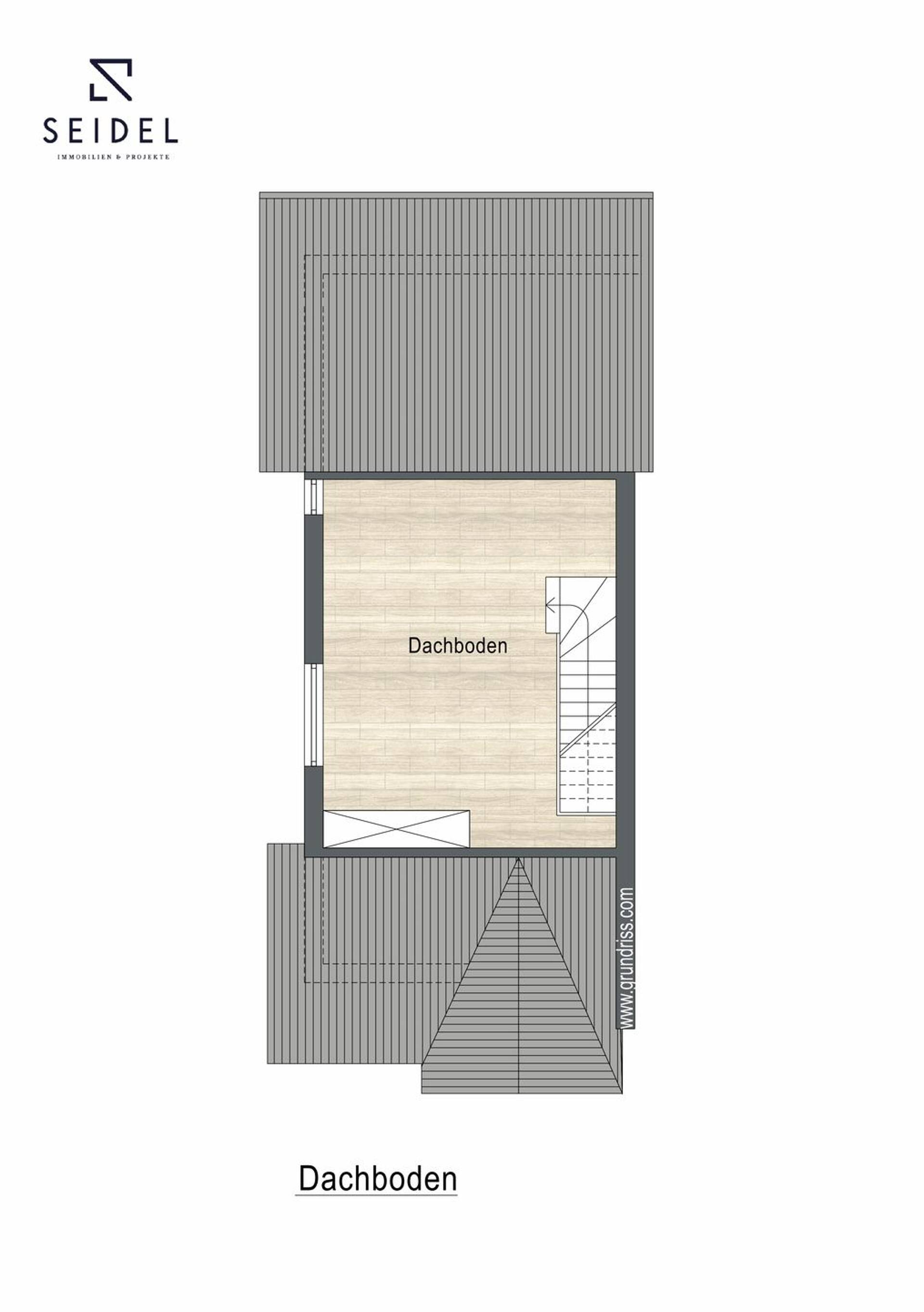 Dachgeschosswohnung in 88416 Ochsenhausen mit 62,43 m² kaufen