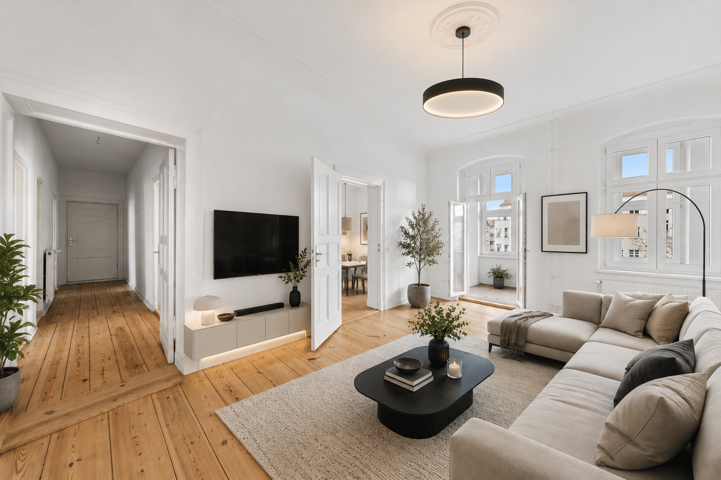 11 Minuten zum Alex - Stilvoller Altbauklassiker mit Indoor-Loggia in Prenzlauer Berg