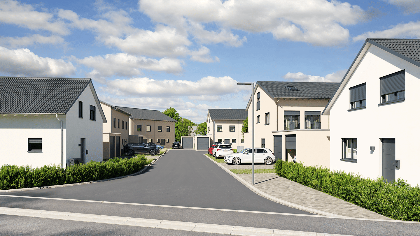 Helles, modernes Doppelhaus in zentraler Lage von Nittenau – Nittenau – Bild 1 von 9