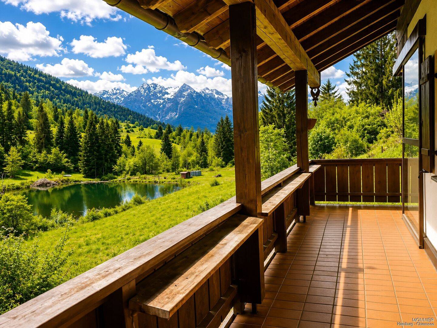 Kaiserlicher Weitblick - exklusive Panoramawohnung mit See- und atemberaubendem Kaisergebirgeblick – Aschau im Chiemgau – Vorschaubild 3
