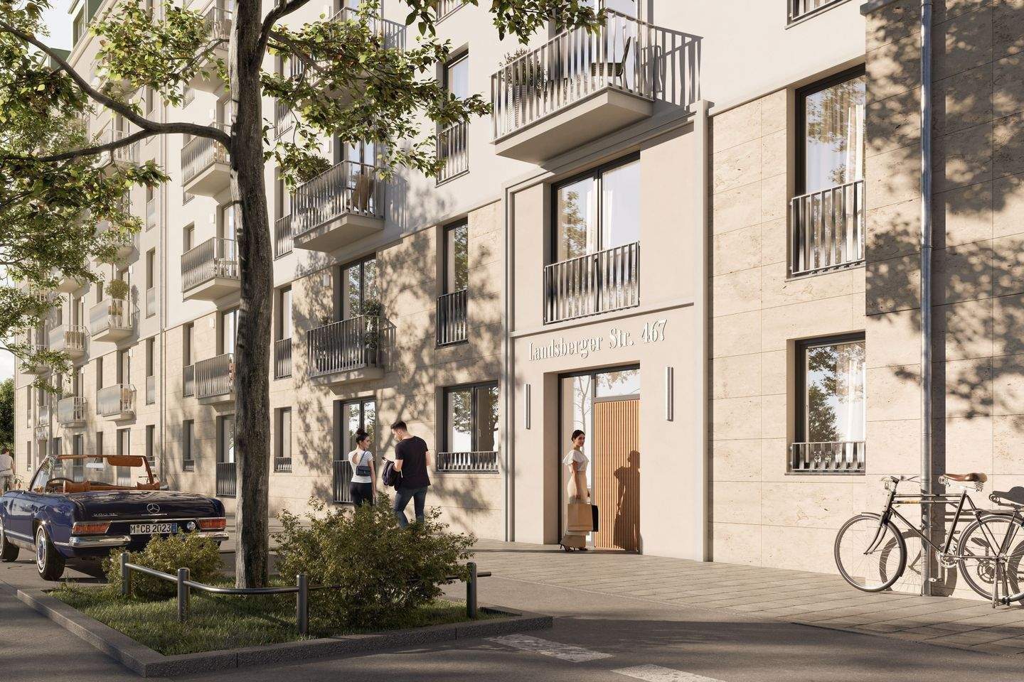 2-Zimmer Wohnung mit smartem Grundriss und Balkon – München – Vorschaubild 5