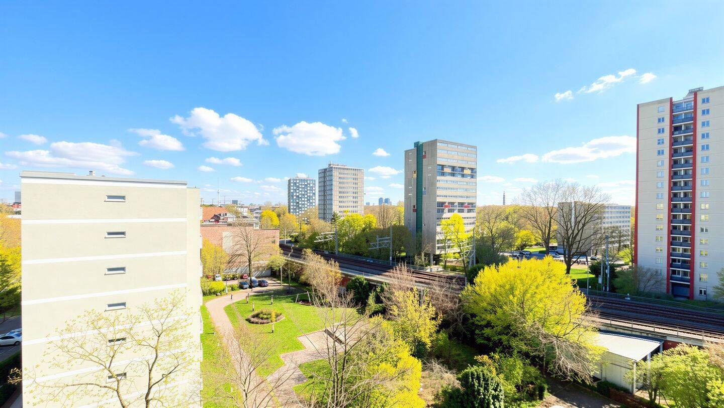 Hansaviertel mit City-Blick: Freie 2-Zimmerwohnung im 7.OG – Berlin – Vorschaubild 2