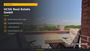Über den Dächern Kiels: Modernisierte 3-Zimmer-Wohnung mit Balkon und Parkblick – 24148 Kiel – Vorschaubild 2