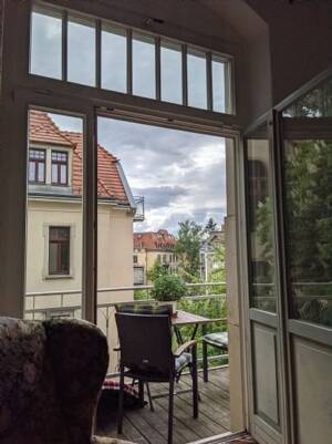 Wohnen auf Zeit - flexible Zeiträume, gut ausgestattete möblierte Zwei Zimmer Wohnung, Pauschalmiete. – 1309 Dresden – Vorschaubild 2