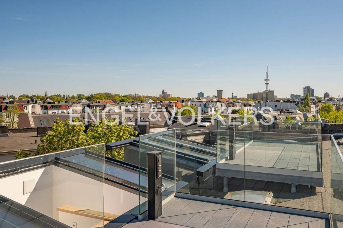 Exklusive Maisonette mit spektakulärem Weitblick. – 20251 Hamburg – Bild 1 von 8