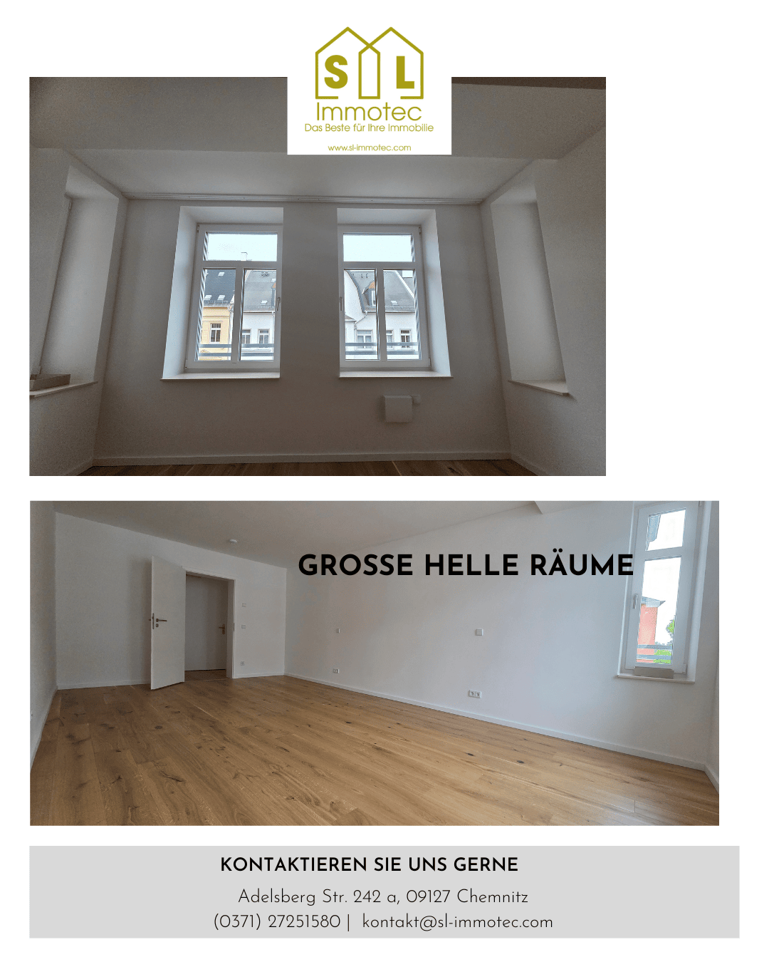 ++ ERSTBEZUG nach Kernsanierung (6) // 4 Zi. Whg mit Balkon ++ – Chemnitz – Vorschaubild 6