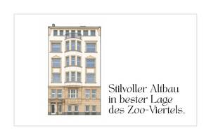 Traumhafter Altbau im herrlichen Zoo-Viertel - Stuck, hohe Decken, Parkett!