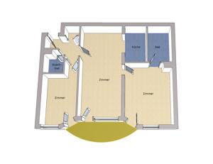 IMMOBERLIN.DE - Komfortable Wohnung mit Balkon & Rezeption beim Mauerpark – 10435 Berlin – Vorschaubild 9
