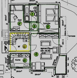 Freistehendes Einfamilienhaus mit Einliegerwohnung im DG, einer Doppelgarage und Grundstück in Dresden-Klotzsche – 1109 Dresden – Vorschaubild 2