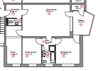großzügige Dachgeschosswohnung