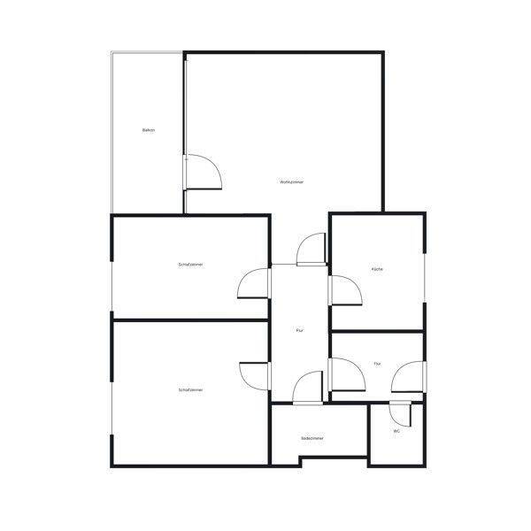 Hier findet jeder seinen Platz: ansprechende 3-Zimmerwohnung – Hannover – Vorschaubild 2